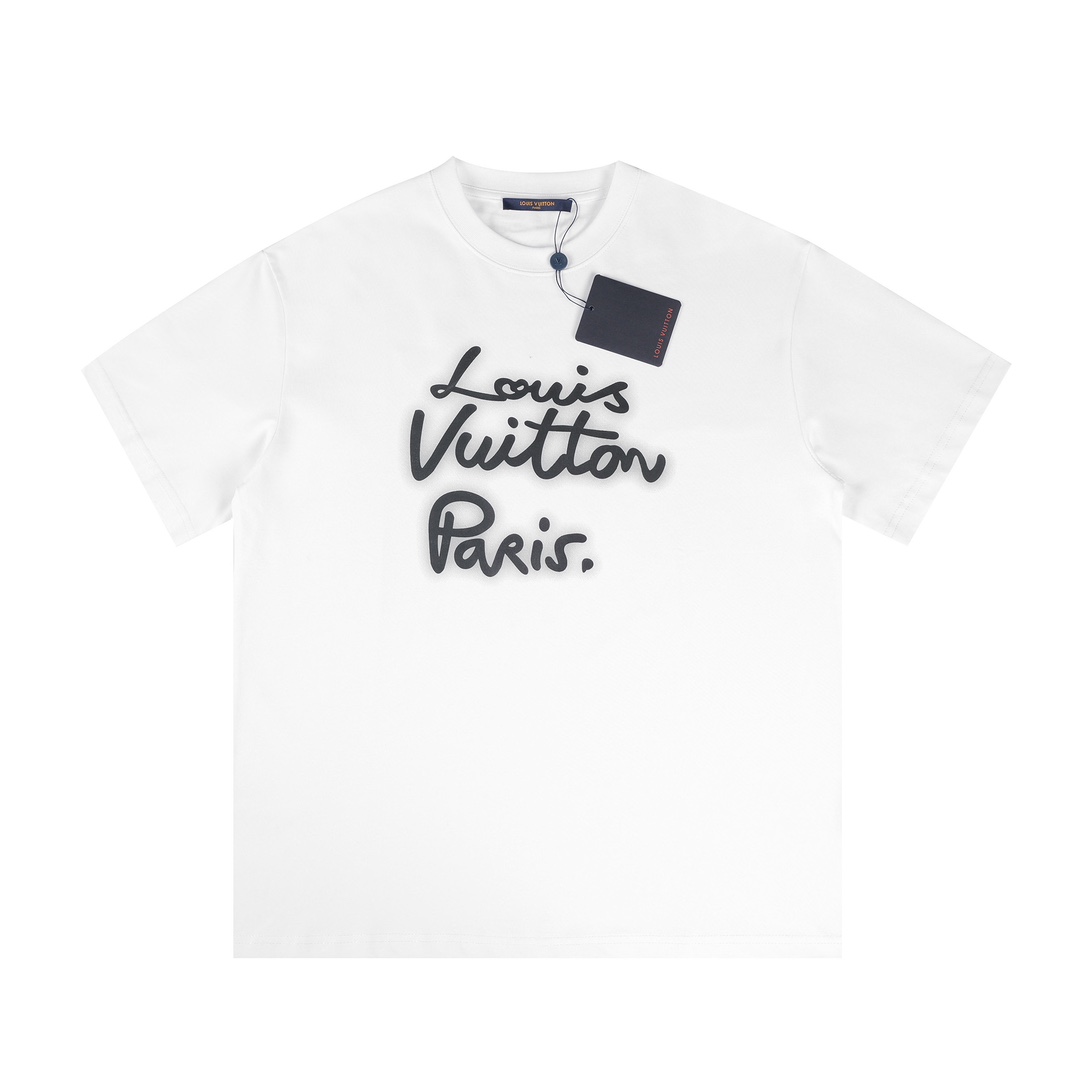 Louis Vuitton Glow Signature T-Shirt（1AHIL7）