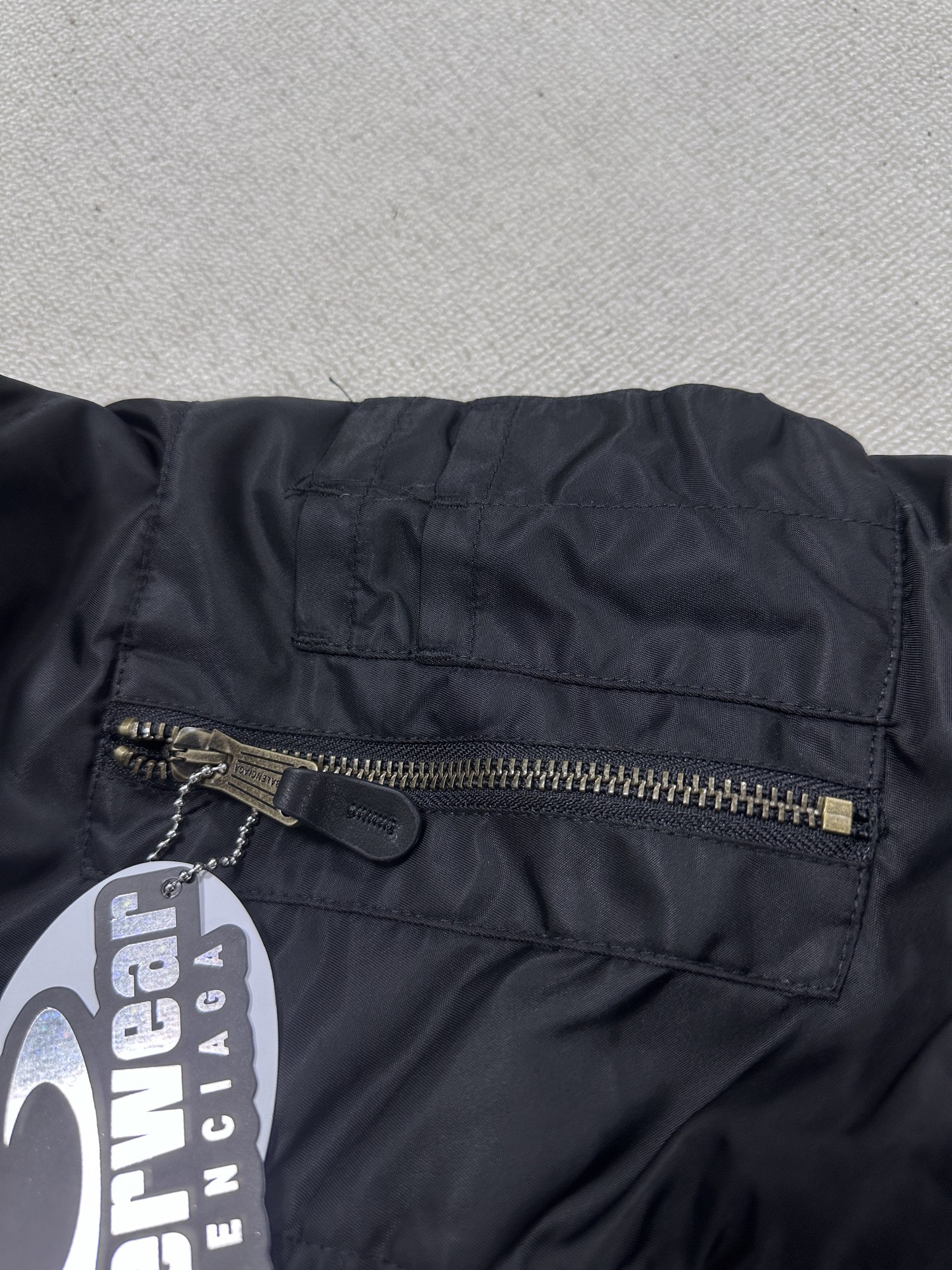 Balenciaga Bomber Jacket Large Fit in Dark Purple （839122TOO045441）