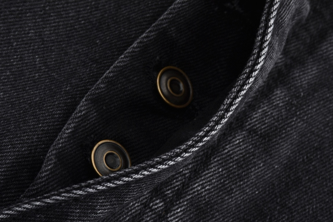 LOEWE Button Flight Jeans Loose Fit Jeans (H526Y11X78-1100）