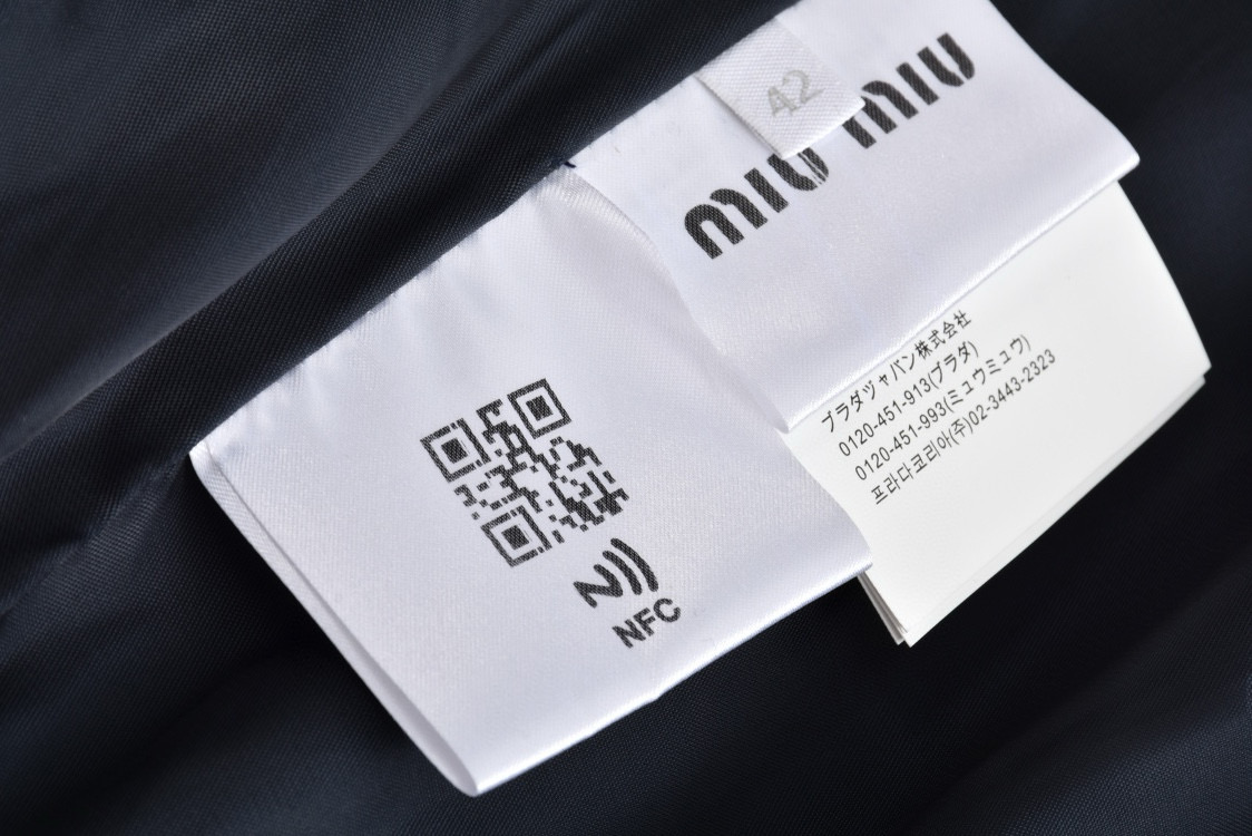 MIUMIU Batavia blouson jacket（ML1059-11AD-F0008-S-OOO）