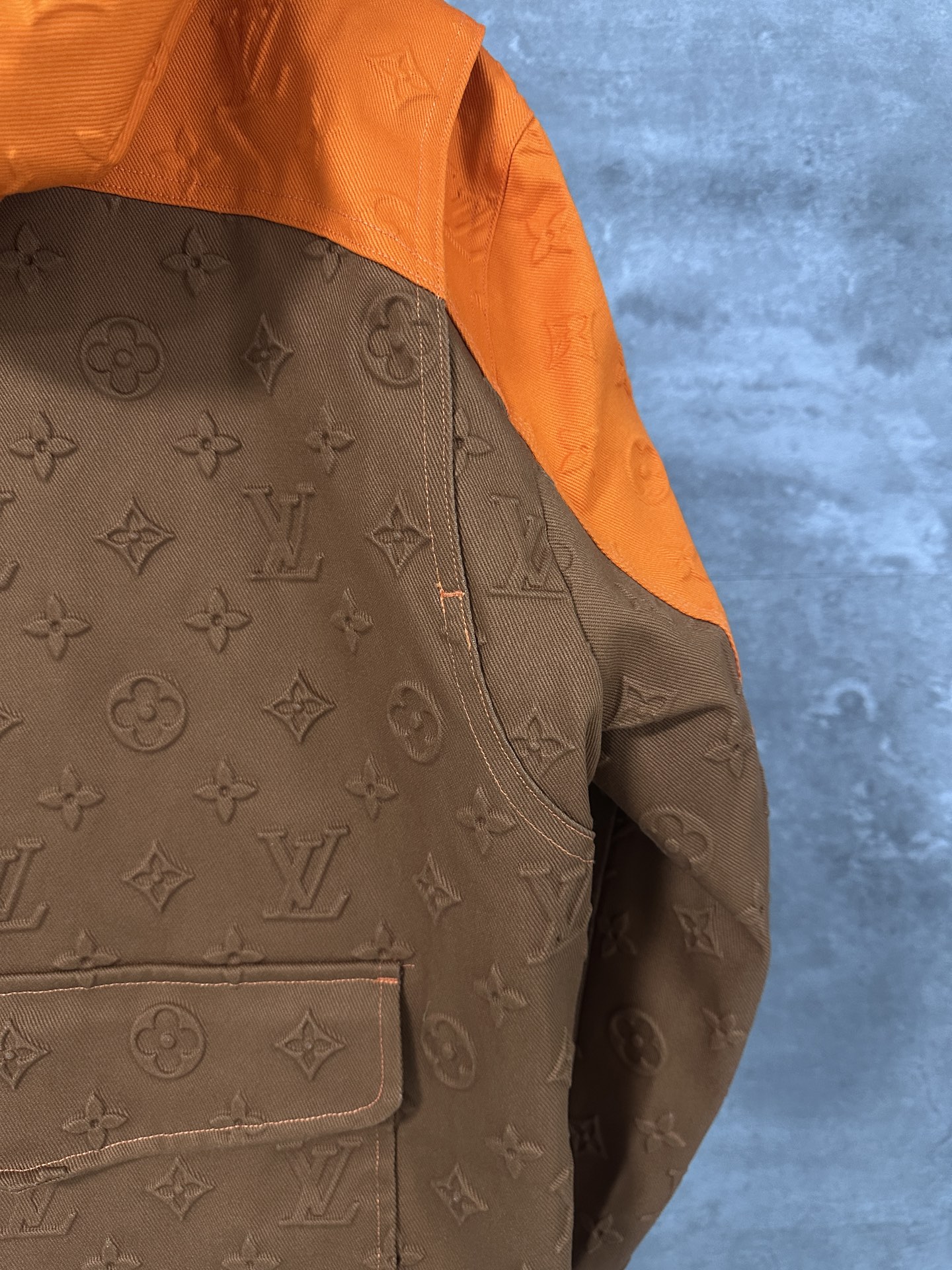 Louis Vuitton MONOGRAM DENIM HOODED JACKET（1A96UX）