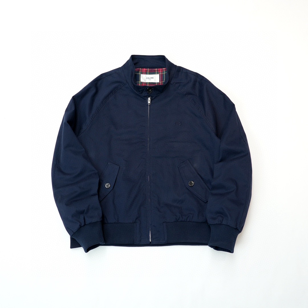 CELINE Triomphe Blouson Technical Cotton (2W957004N-02BG）