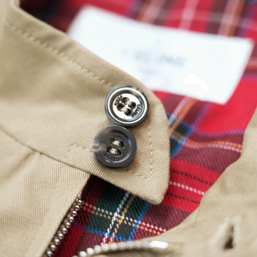 CELINE Triomphe Blouson Technical Cotton (2W957004N-02BG）