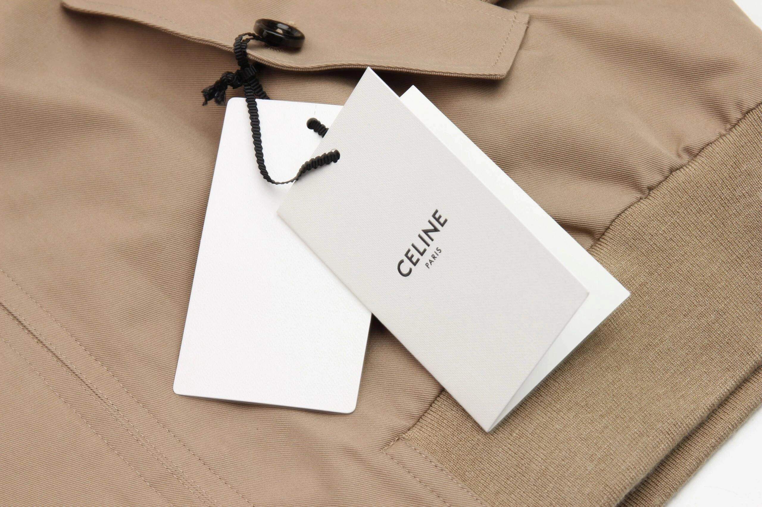 CELINE Triomphe Blouson Technical Cotton (2W957004N-02BG）