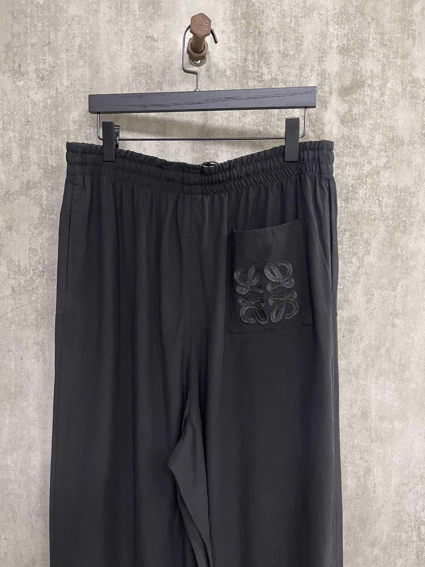 LOEWE Cropped Rayon Linen Pants (H616Y04XA7）