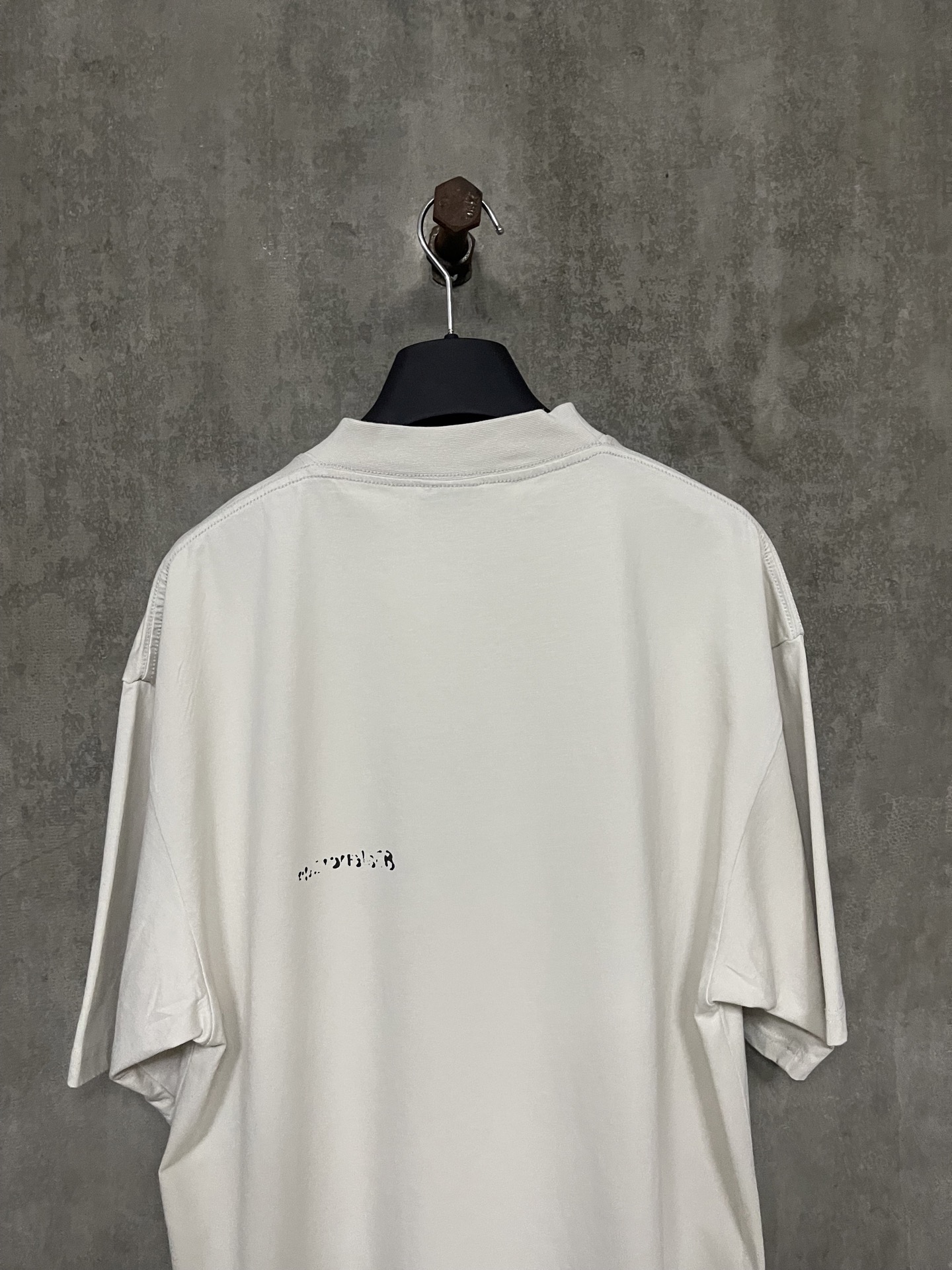 Balenciaga BB Logo T-Shirt 'White'（612966TOVO99081）