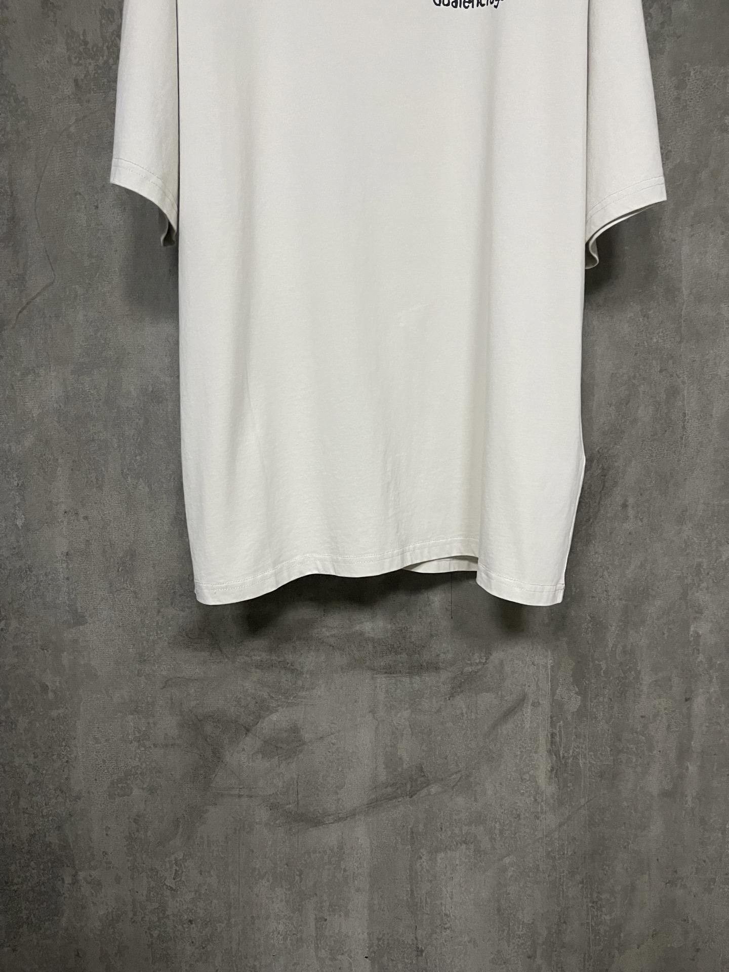 Balenciaga BB Logo T-Shirt 'White'（612966TOVO99081）