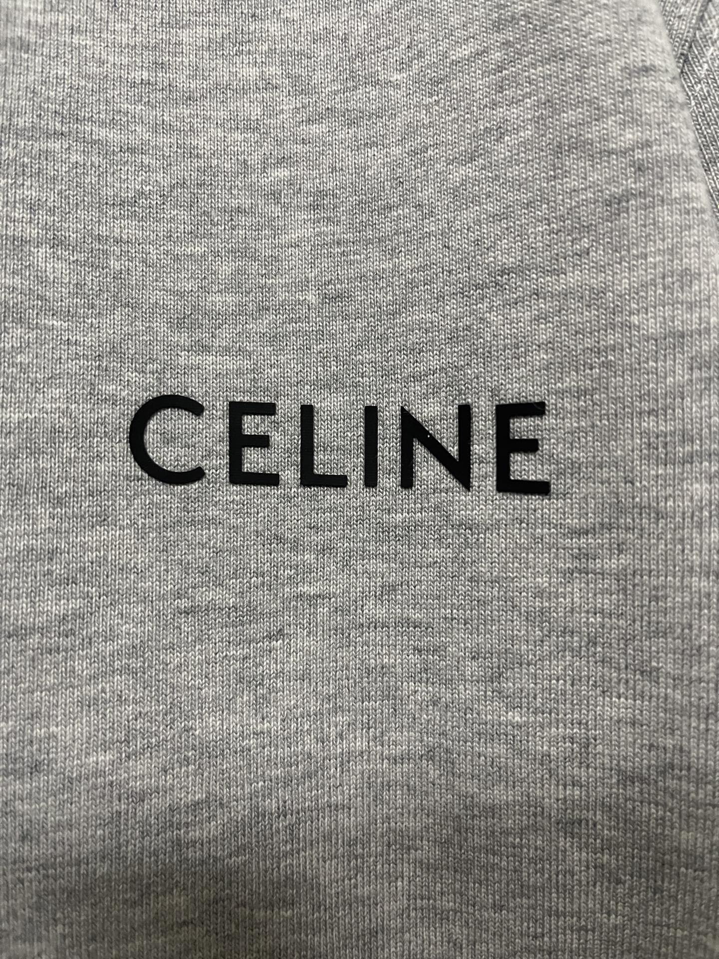 CELINE Loose T-shirt in Cotton Jersey (2X43C671Q-38AW）