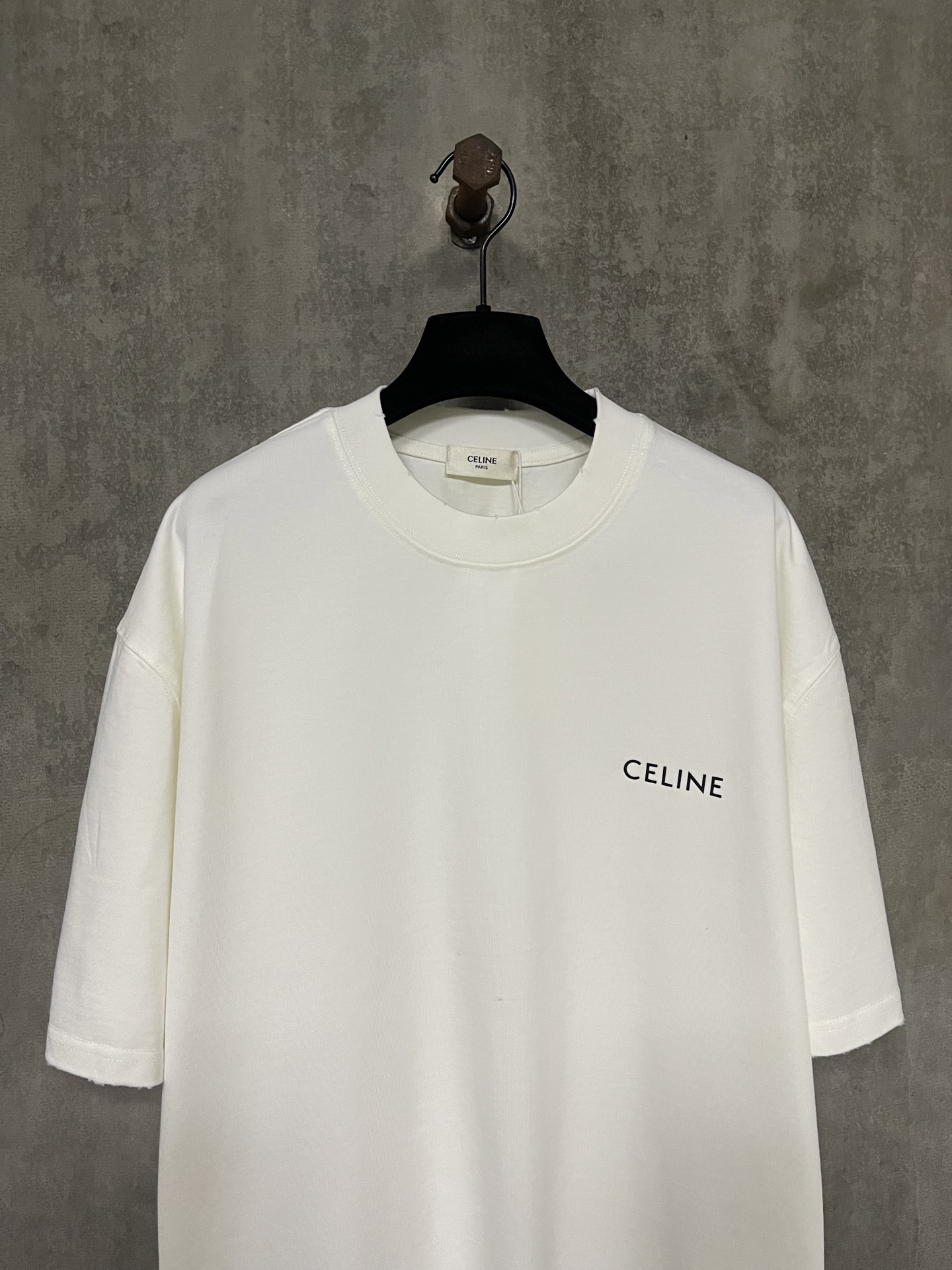 CELINE Loose T-shirt in Cotton Jersey (2X43C671Q-38AW）