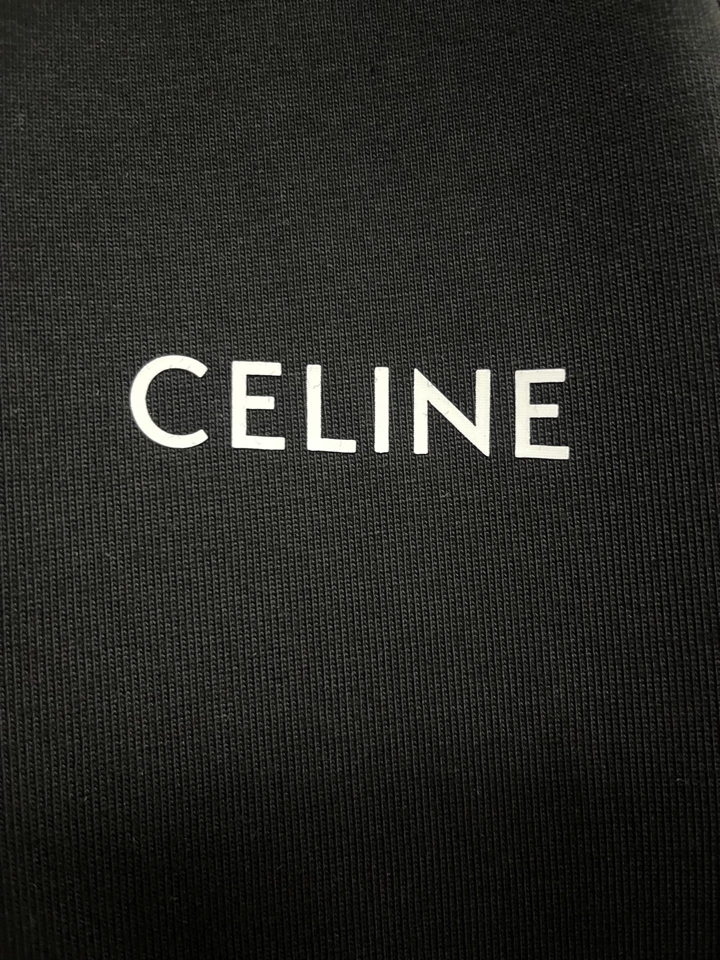CELINE Loose T-shirt in Cotton Jersey (2X43C671Q-38AW）