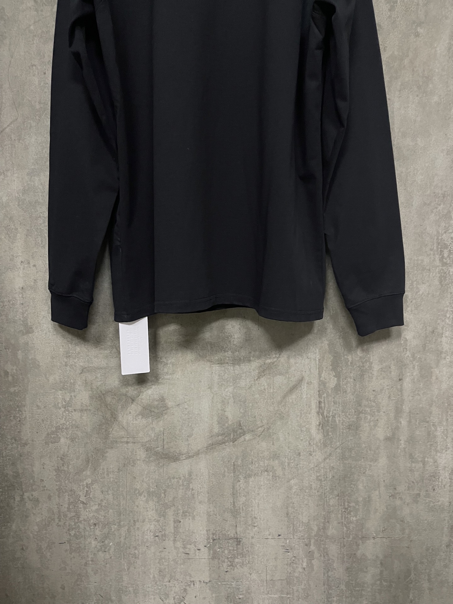 MM6 Maison Margiela Men's Cotton T-Shirt "Black" (SH0GC0034S24312-900）