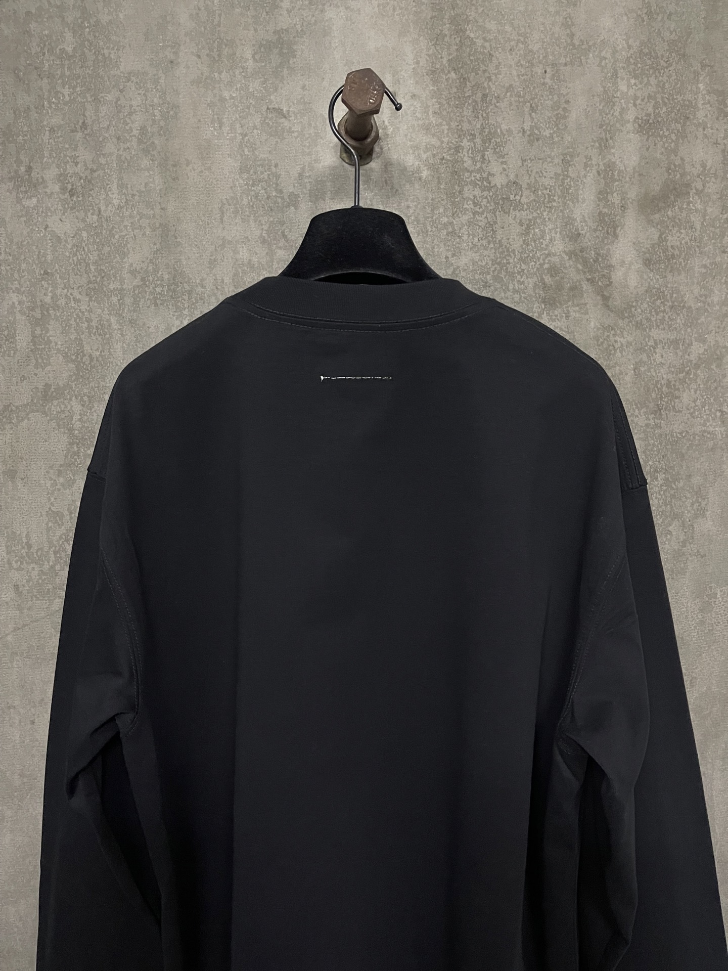 MM6 Maison Margiela Men's Cotton T-Shirt "Black" (SH0GC0034S24312-900）