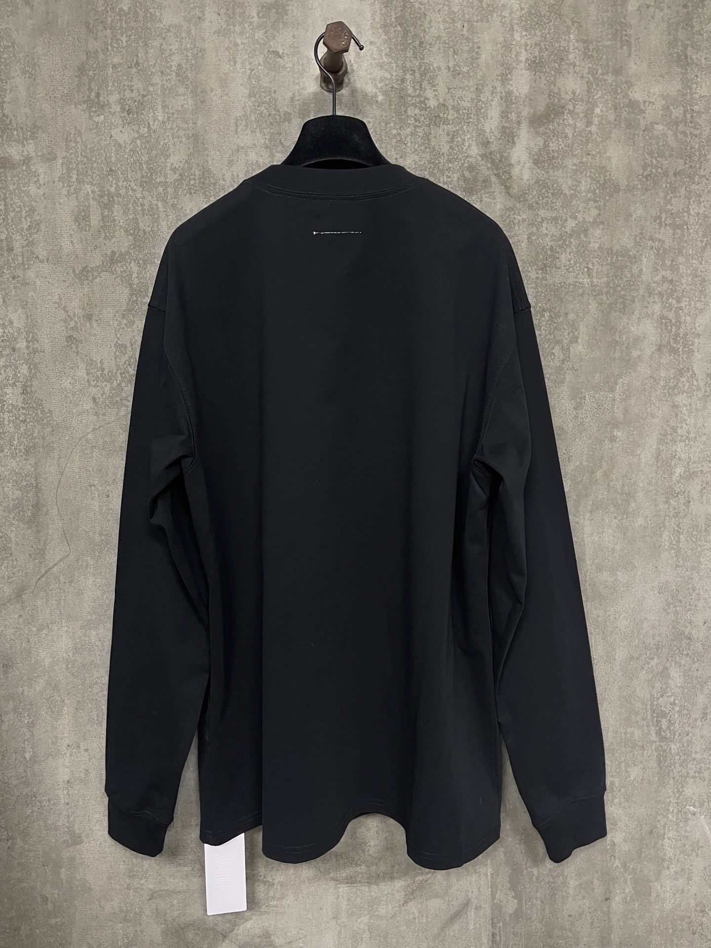 MM6 Maison Margiela Men's Cotton T-Shirt "Black" (SH0GC0034S24312-900）