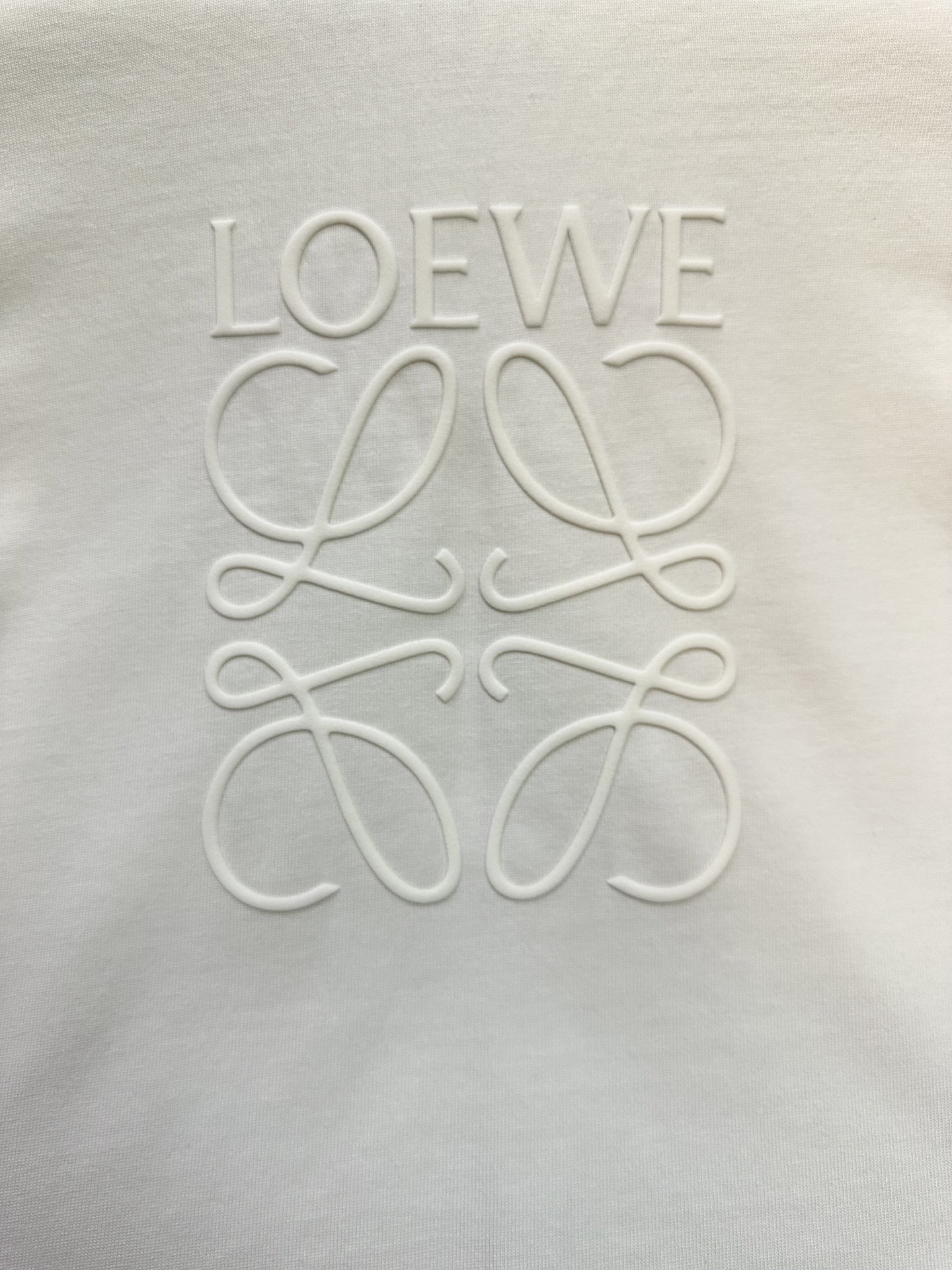 Loewe Cotton Loose Fit T-Shirt in Black  (H526Y22XAX-1100）