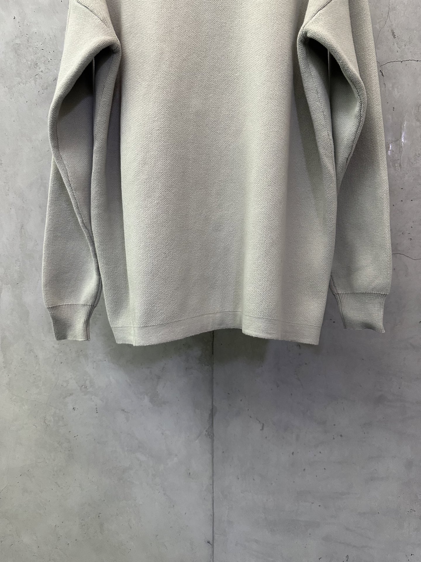 LOEWE Gray cotton blend sweater (H526Y14KDK-1527）