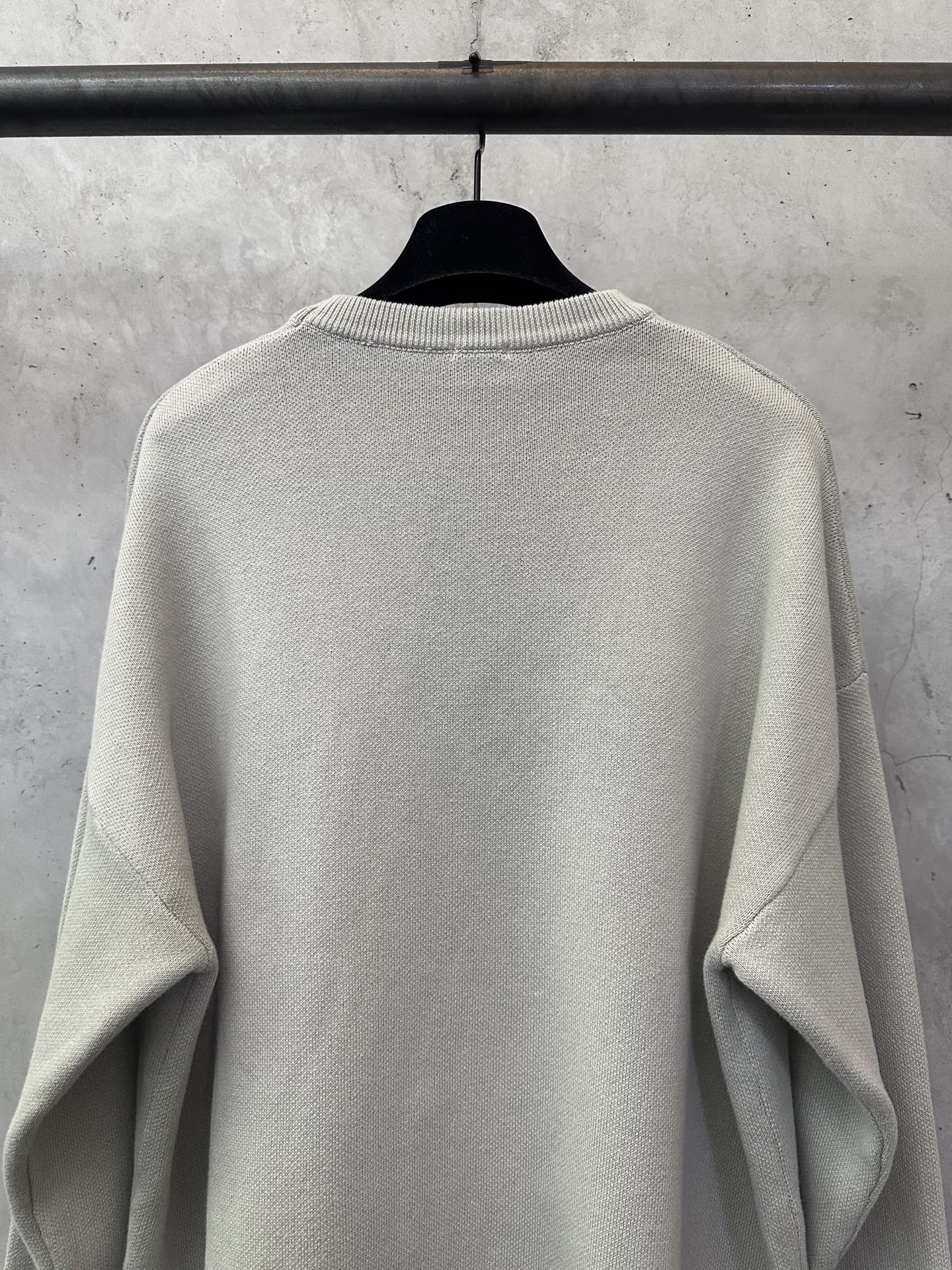 LOEWE Gray cotton blend sweater (H526Y14KDK-1527）