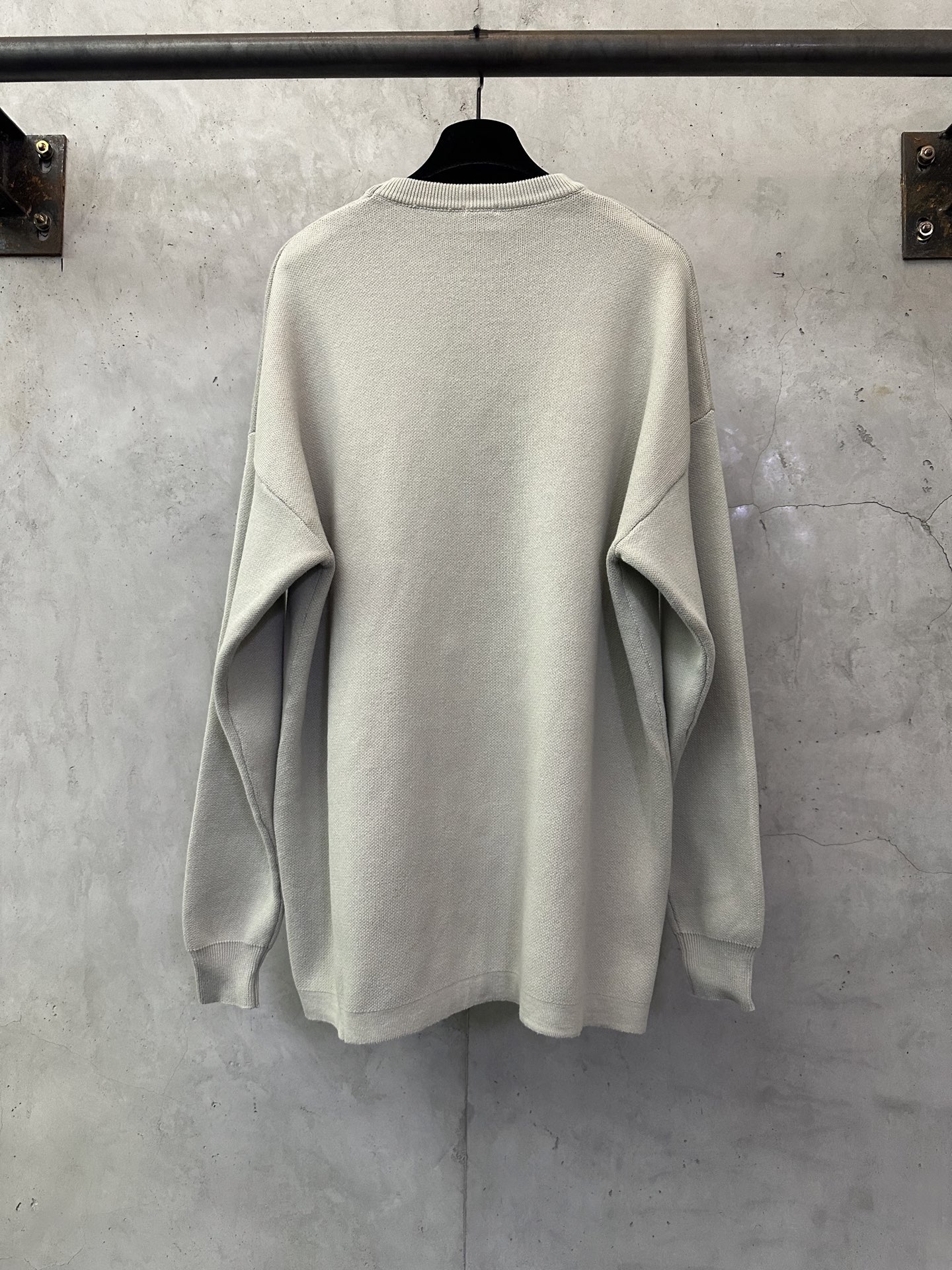LOEWE Gray cotton blend sweater (H526Y14KDK-1527）