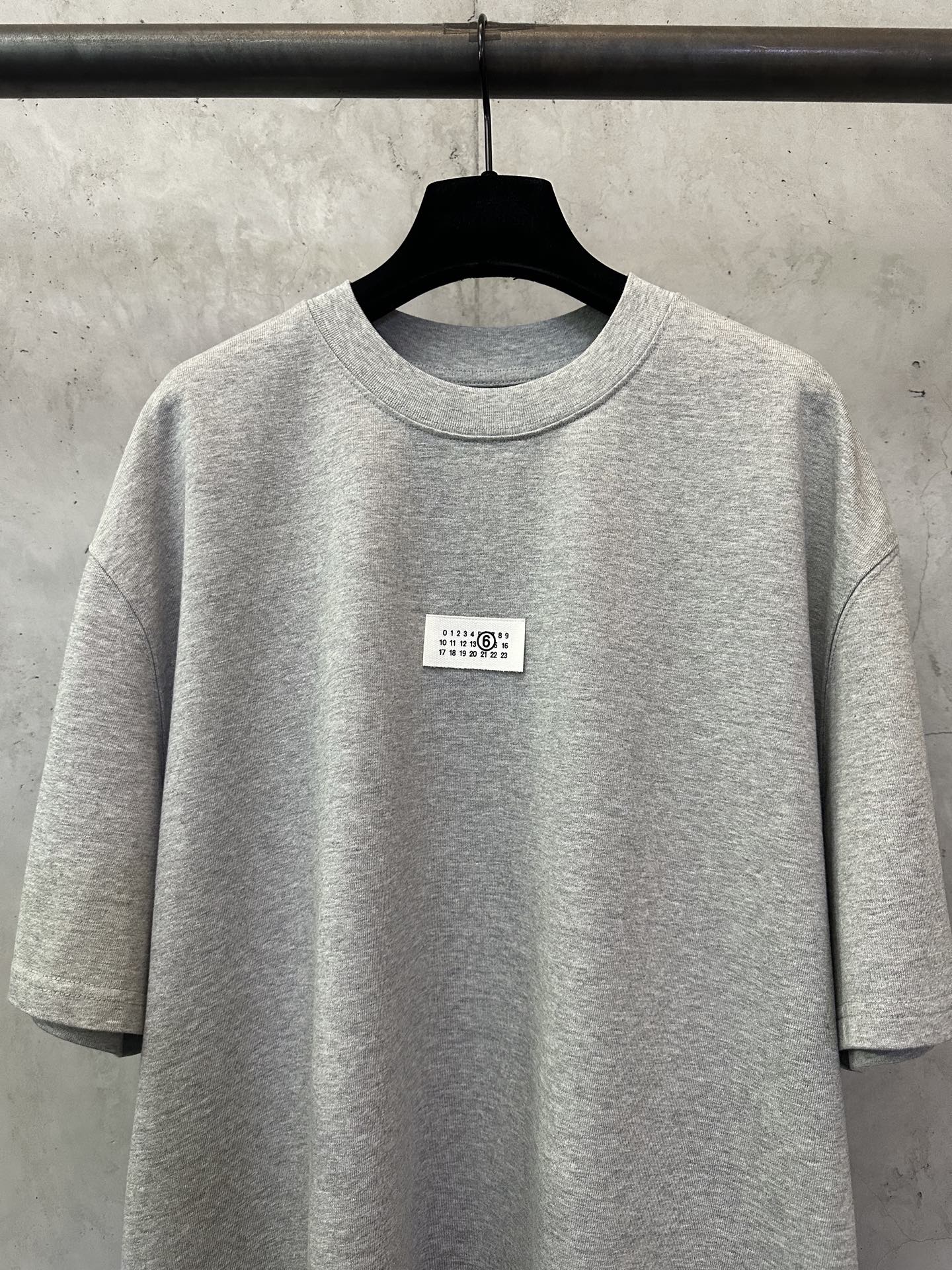 MM6 Maison Margiela T-Shirt 'Light Grey Melange'（SH0GC0071-M20170）