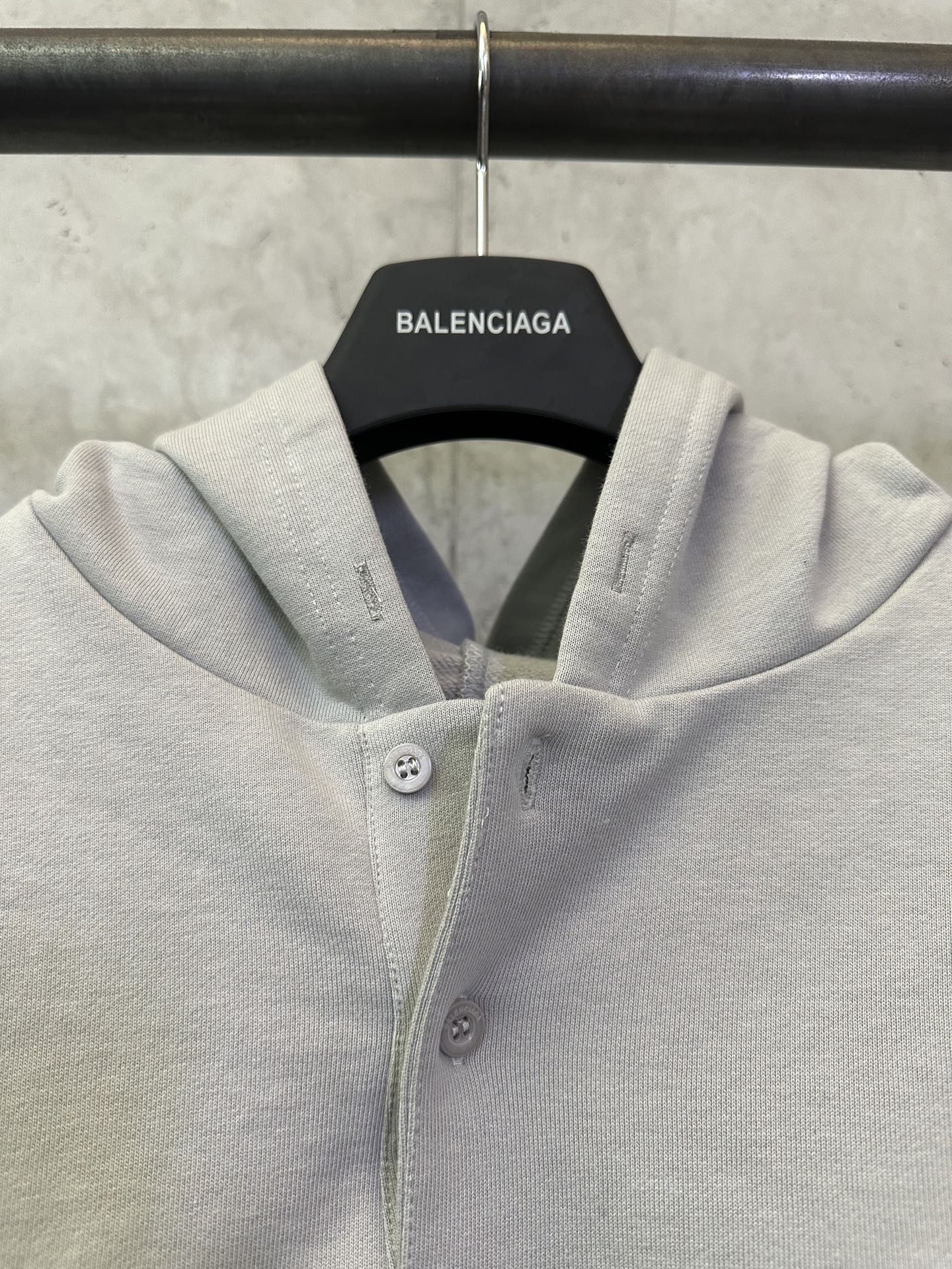 Balenciaga 3B Football Polo Hoodie (827939TTVQ81461）