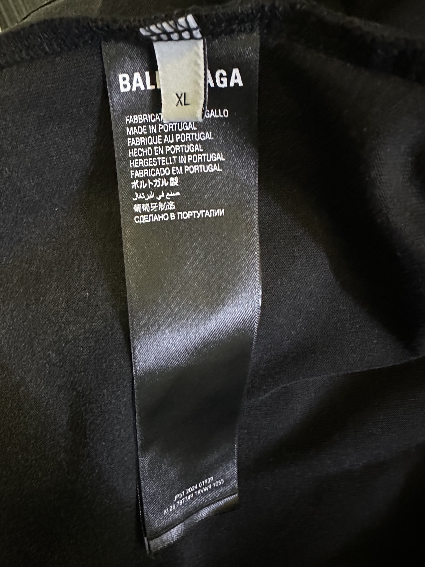 BALENCIAGA Men's Dirac Equation Oversized T-shirt（850345TTVO99300）