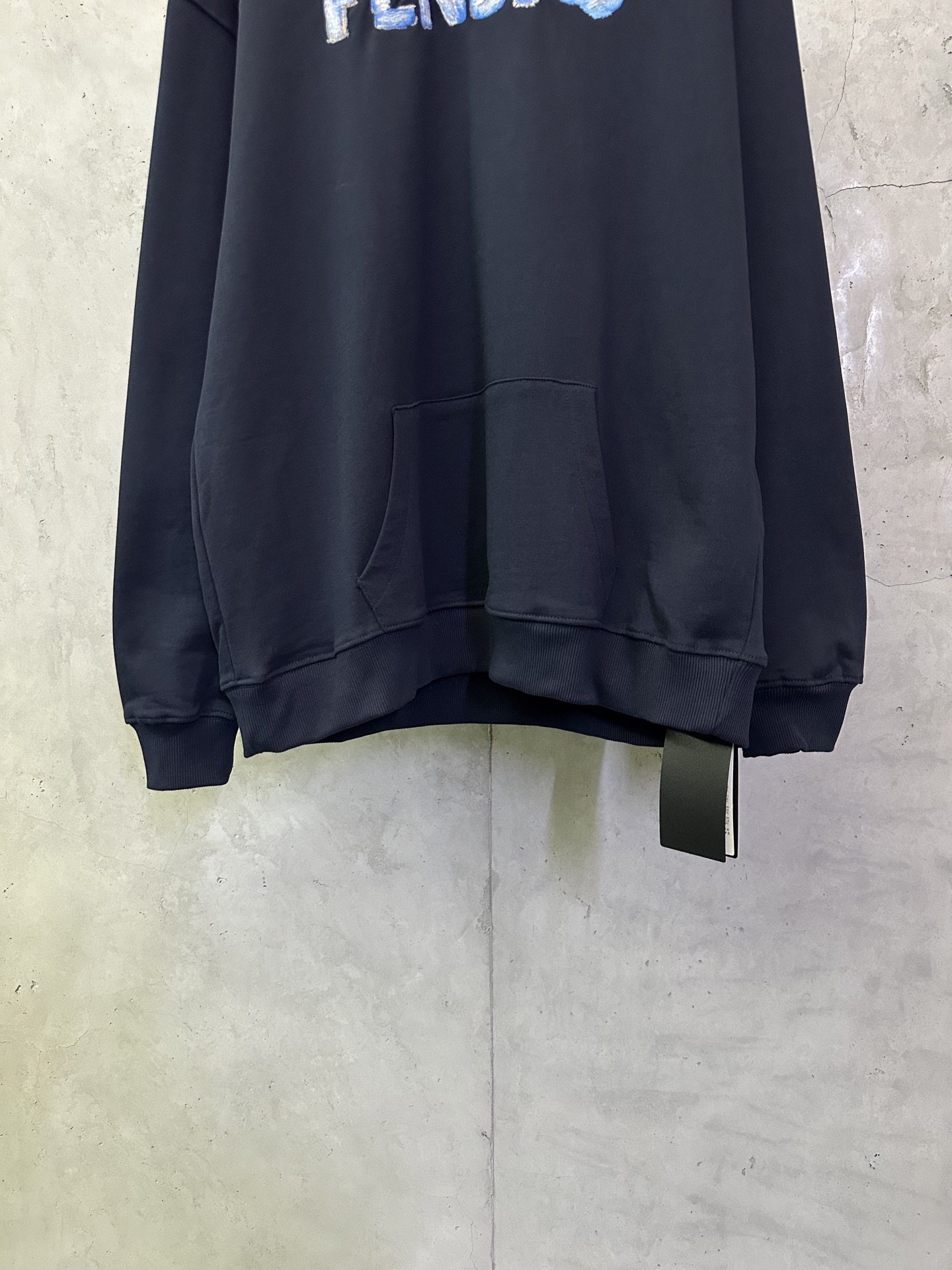 FENDI 2026 Chinese New Year Limited Edition Dark Blue Cotton Sweatshirt (FY1143AYZ8F0PTH）