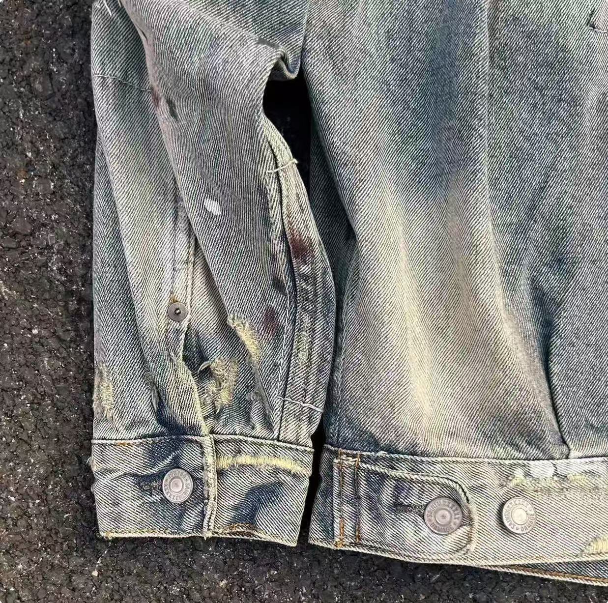 SAINT Mxxxxxx BJ_DENIM JACKET/DAMAGE（SM-A23-0000-C17）