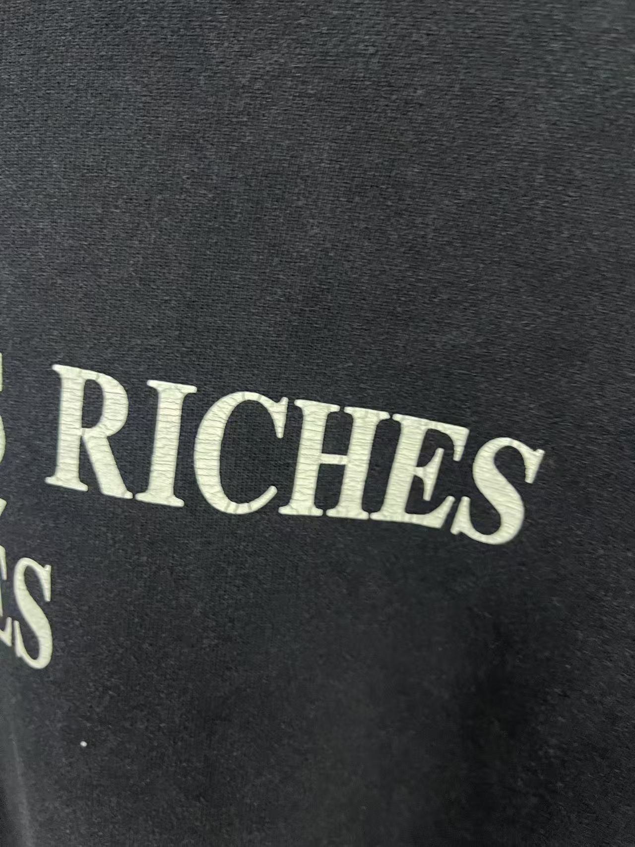 Enfants Riches Déprimés logo-print distressed hoodie（020-475）