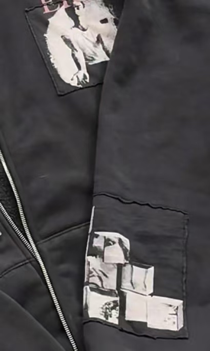 ENFANTS RICHES DEPRIMES NARCOTICA ZIP HOODIE（020-445）