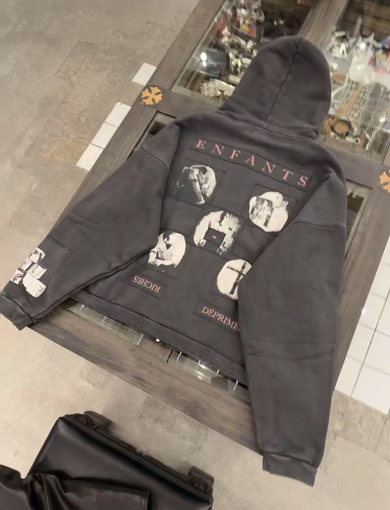 ENFANTS RICHES DEPRIMES NARCOTICA ZIP HOODIE（020-445）