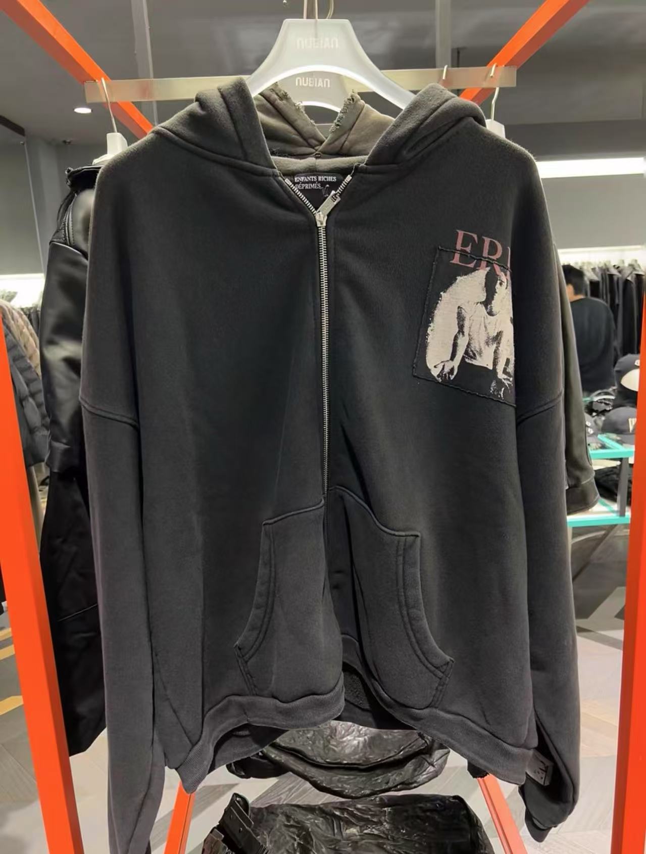 ENFANTS RICHES DEPRIMES NARCOTICA ZIP HOODIE（020-445）