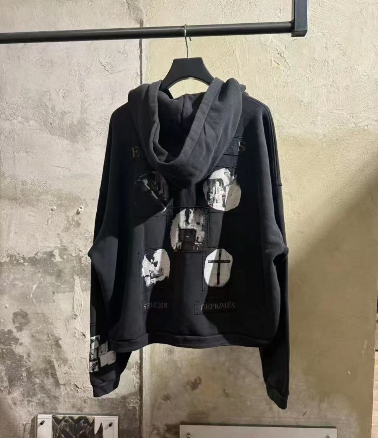 ENFANTS RICHES DEPRIMES NARCOTICA ZIP HOODIE（020-445）