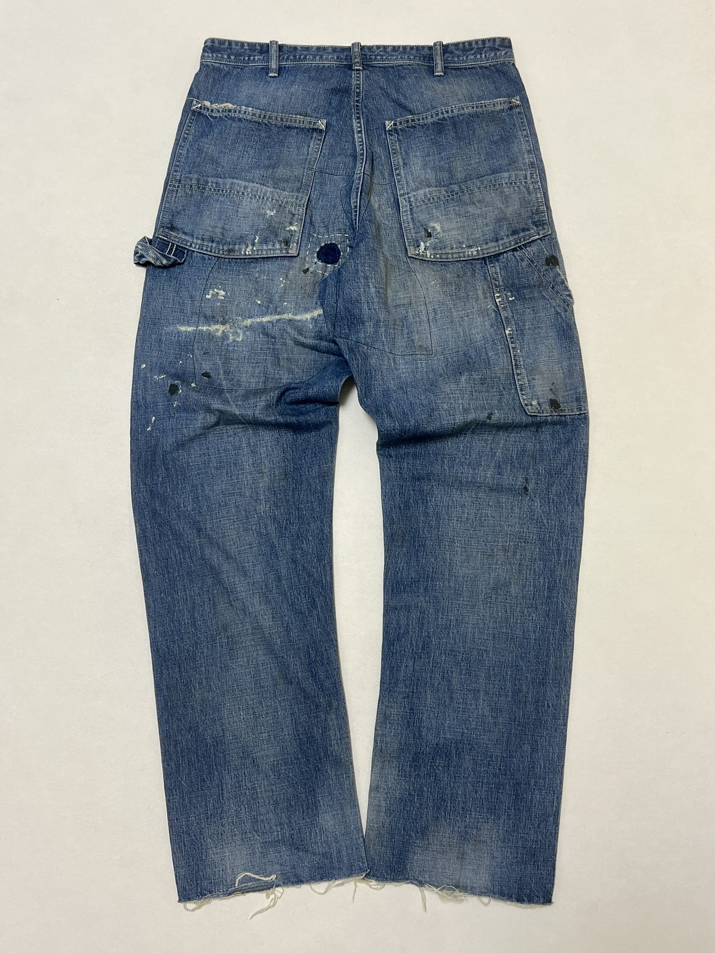 SAINT Mxxxxxx 24SS Painter Denim Pants "Blue"   (SM-YS8-0000-051）