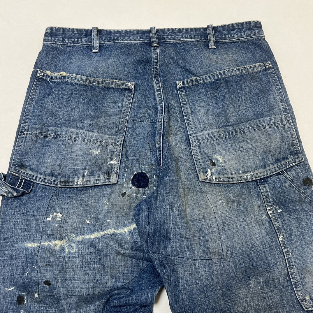 SAINT Mxxxxxx 24SS Painter Denim Pants "Blue"   (SM-YS8-0000-051）