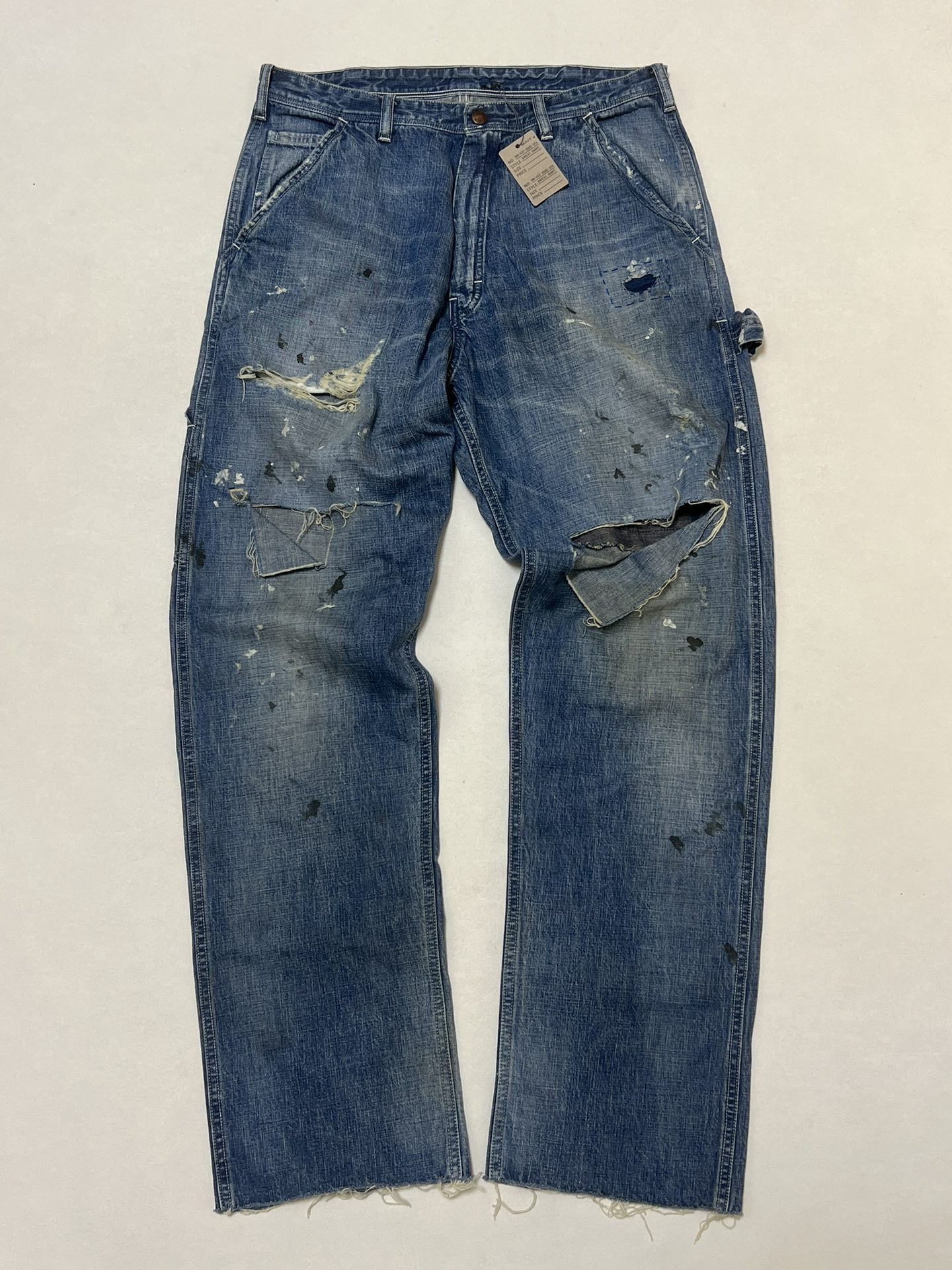 SAINT Mxxxxxx 24SS Painter Denim Pants "Blue"   (SM-YS8-0000-051）