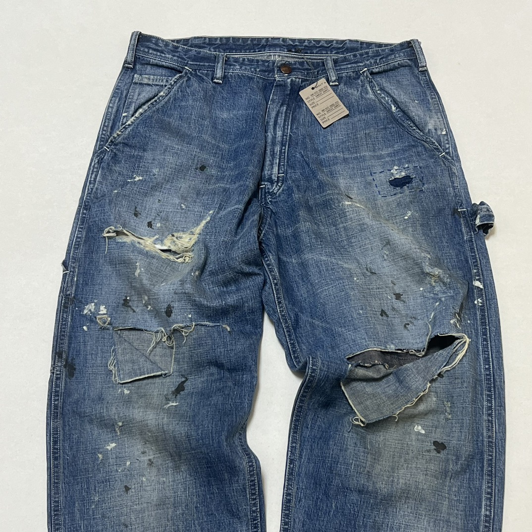 SAINT Mxxxxxx 24SS Painter Denim Pants "Blue"   (SM-YS8-0000-051）