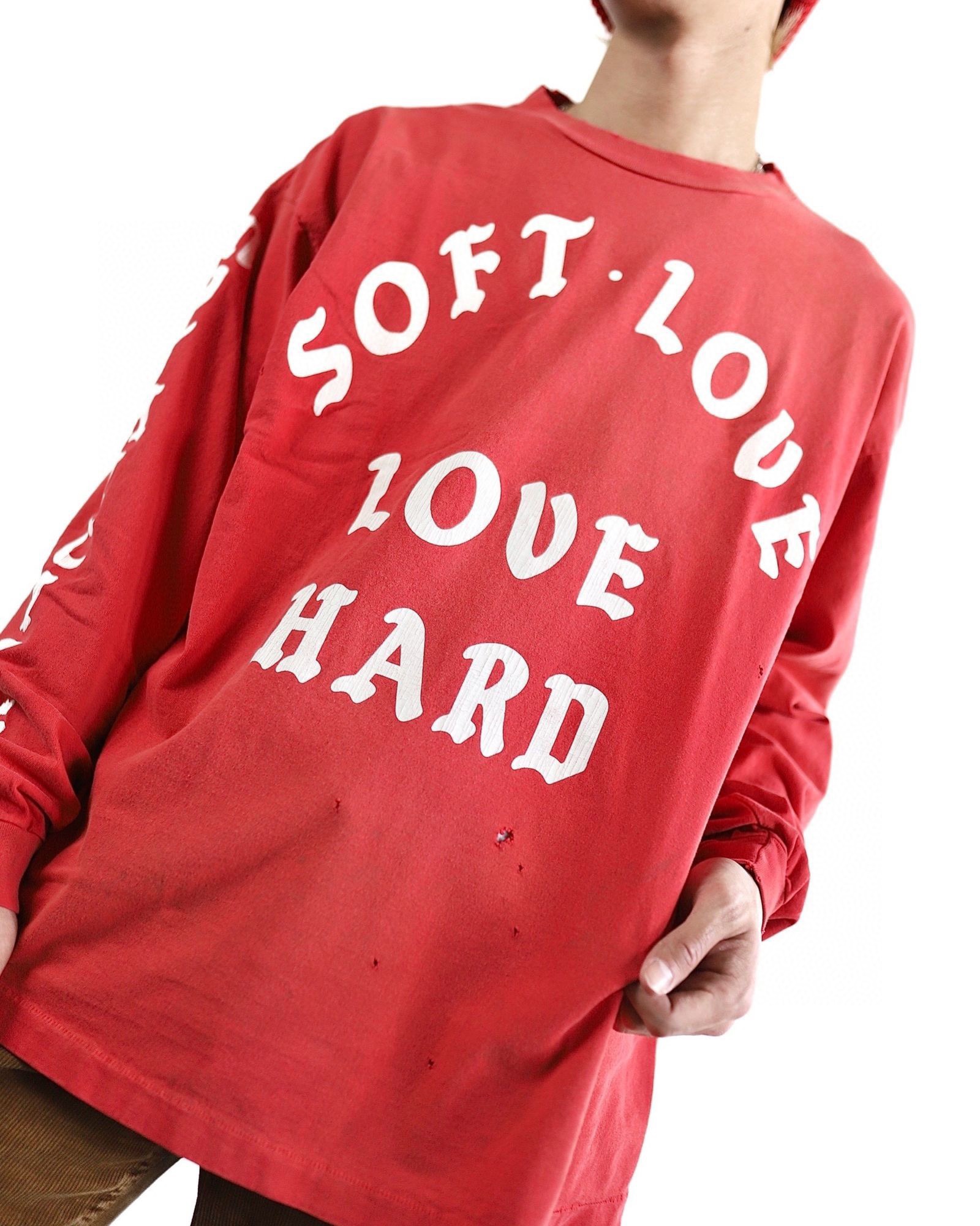 SAINT Mxxxxxx 24SS LS Tee / Soft Love "Red" (SM-YS8-0000-021）