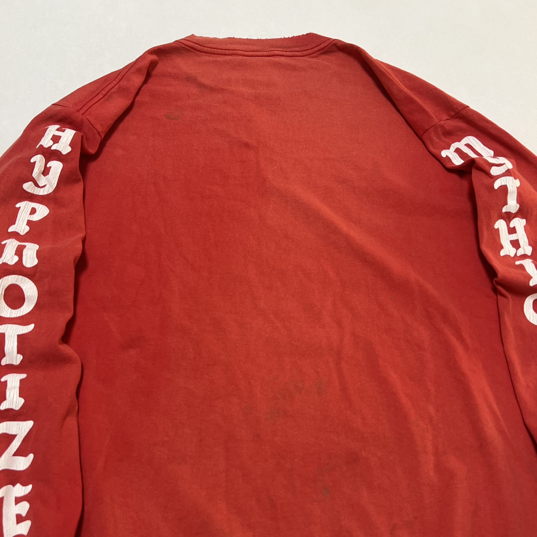 SAINT Mxxxxxx 24SS LS Tee / Soft Love "Red" (SM-YS8-0000-021）