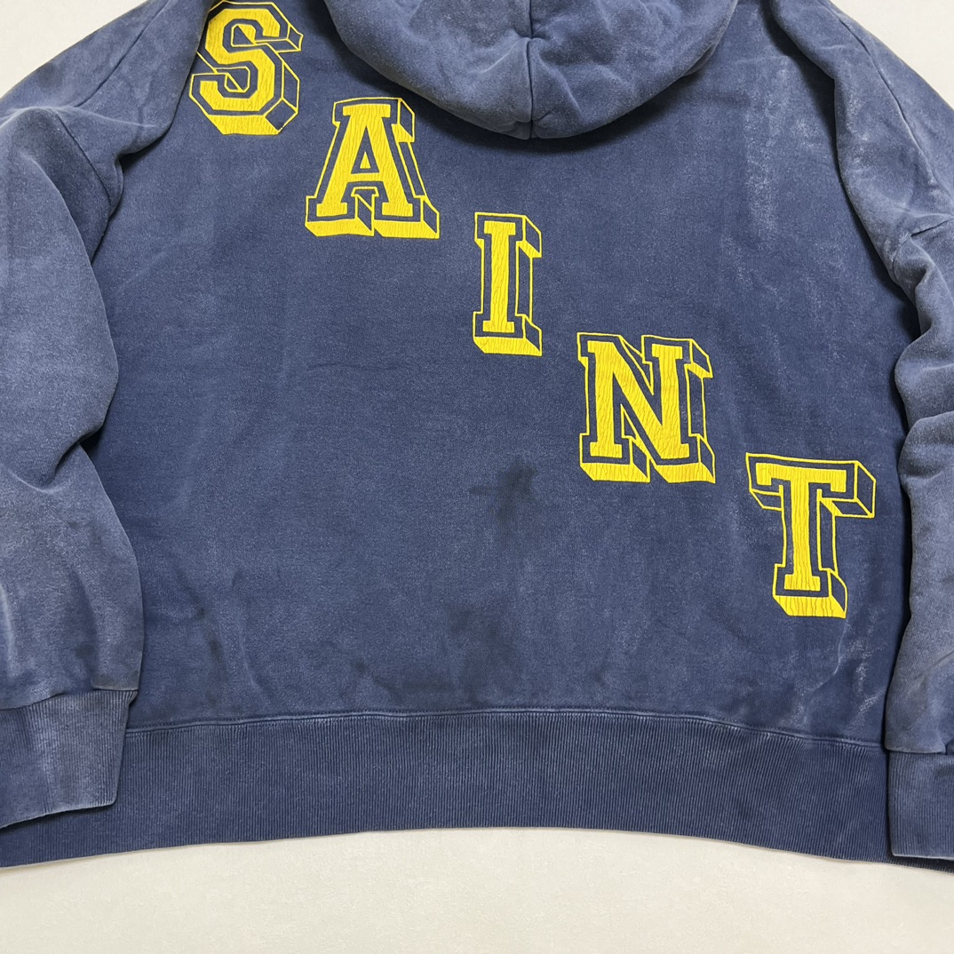 SAINT Mxxxxxx HOODIE/ANGEL/NAVY (SM-YS1-0000-044）