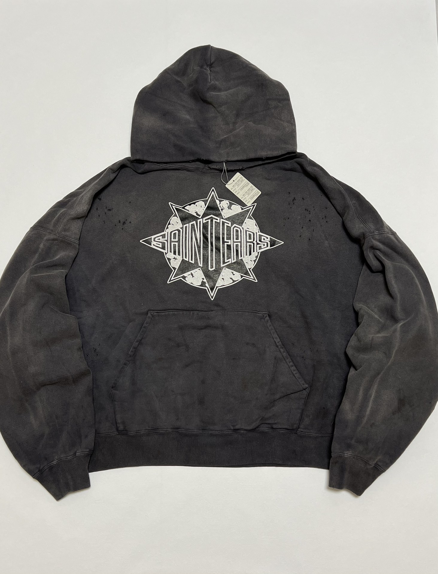 SAINT Mxxxxxx 24FW x Denim Tears DT_Hoodie "Black" (SM-YS1-0000-C46）