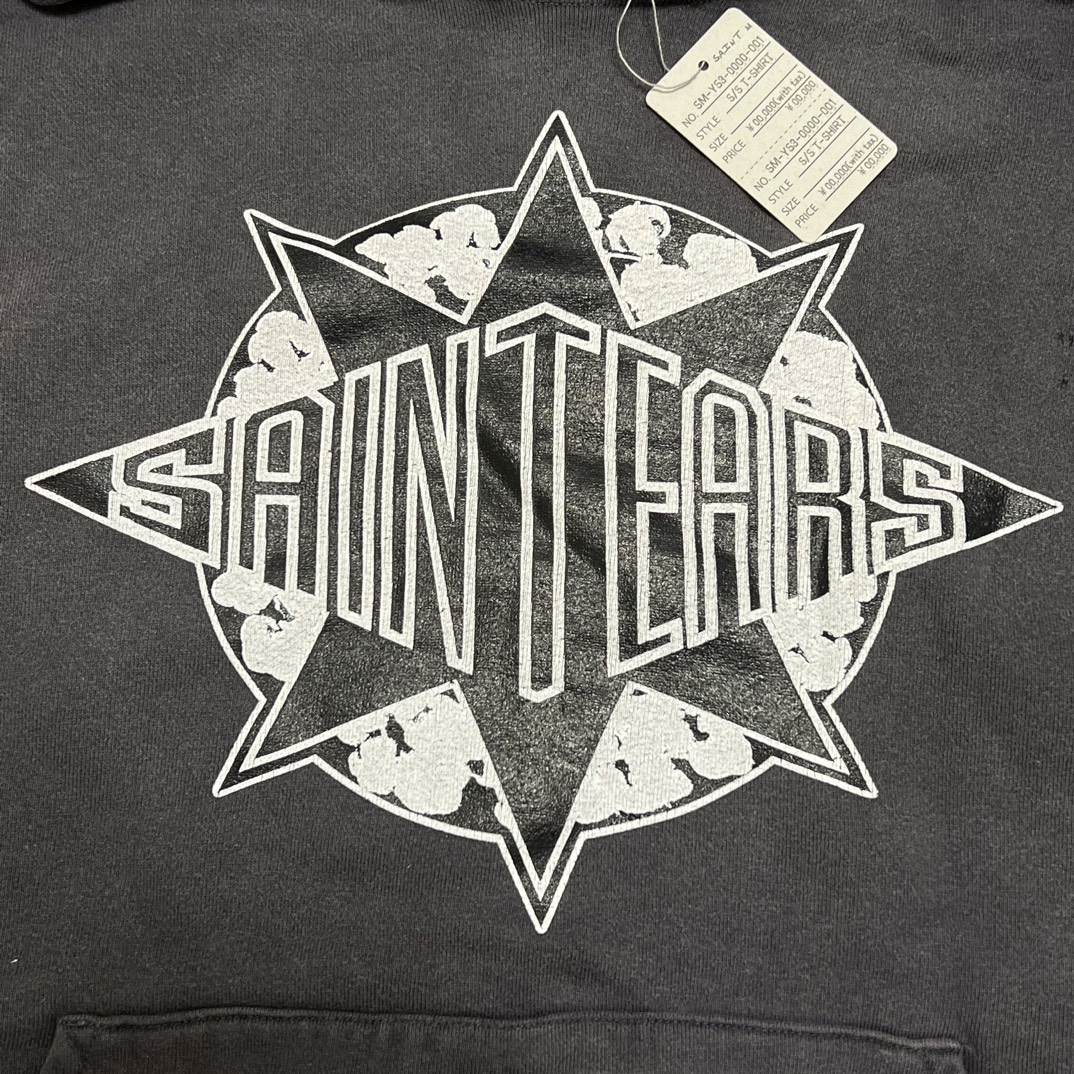 SAINT Mxxxxxx 24FW x Denim Tears DT_Hoodie "Black" (SM-YS1-0000-C46）