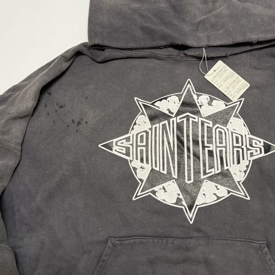 SAINT Mxxxxxx 24FW x Denim Tears DT_Hoodie "Black" (SM-YS1-0000-C46）