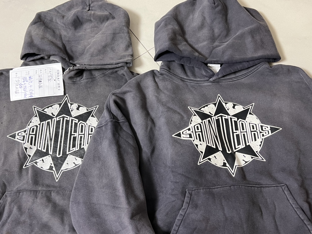 SAINT Mxxxxxx 24FW x Denim Tears DT_Hoodie "Black" (SM-YS1-0000-C46）