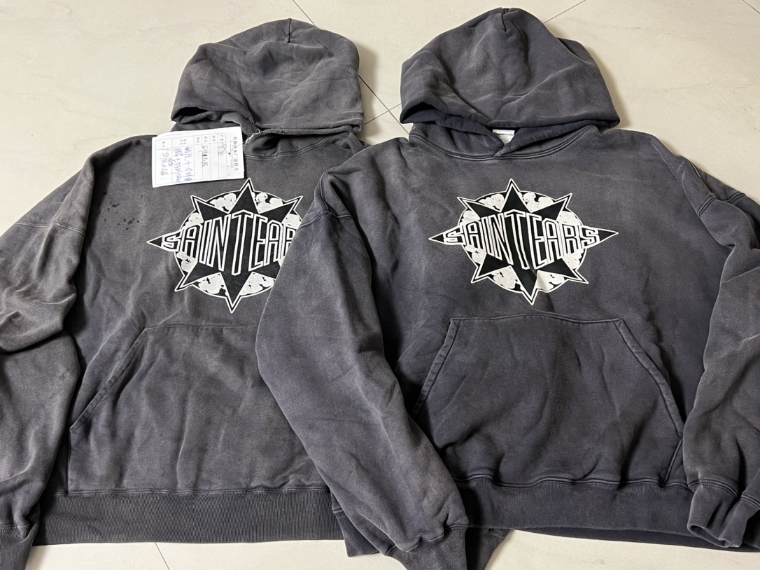 SAINT Mxxxxxx 24FW x Denim Tears DT_Hoodie "Black" (SM-YS1-0000-C46）