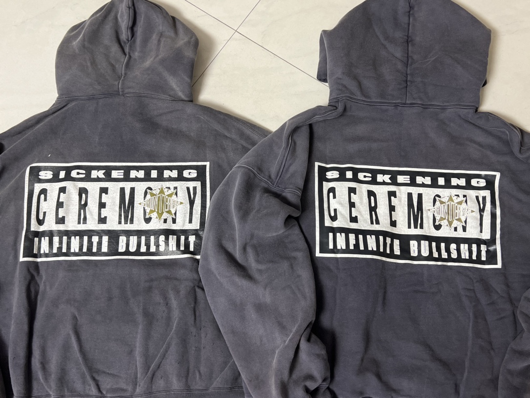 SAINT Mxxxxxx 24FW x Denim Tears DT_Hoodie "Black" (SM-YS1-0000-C46）