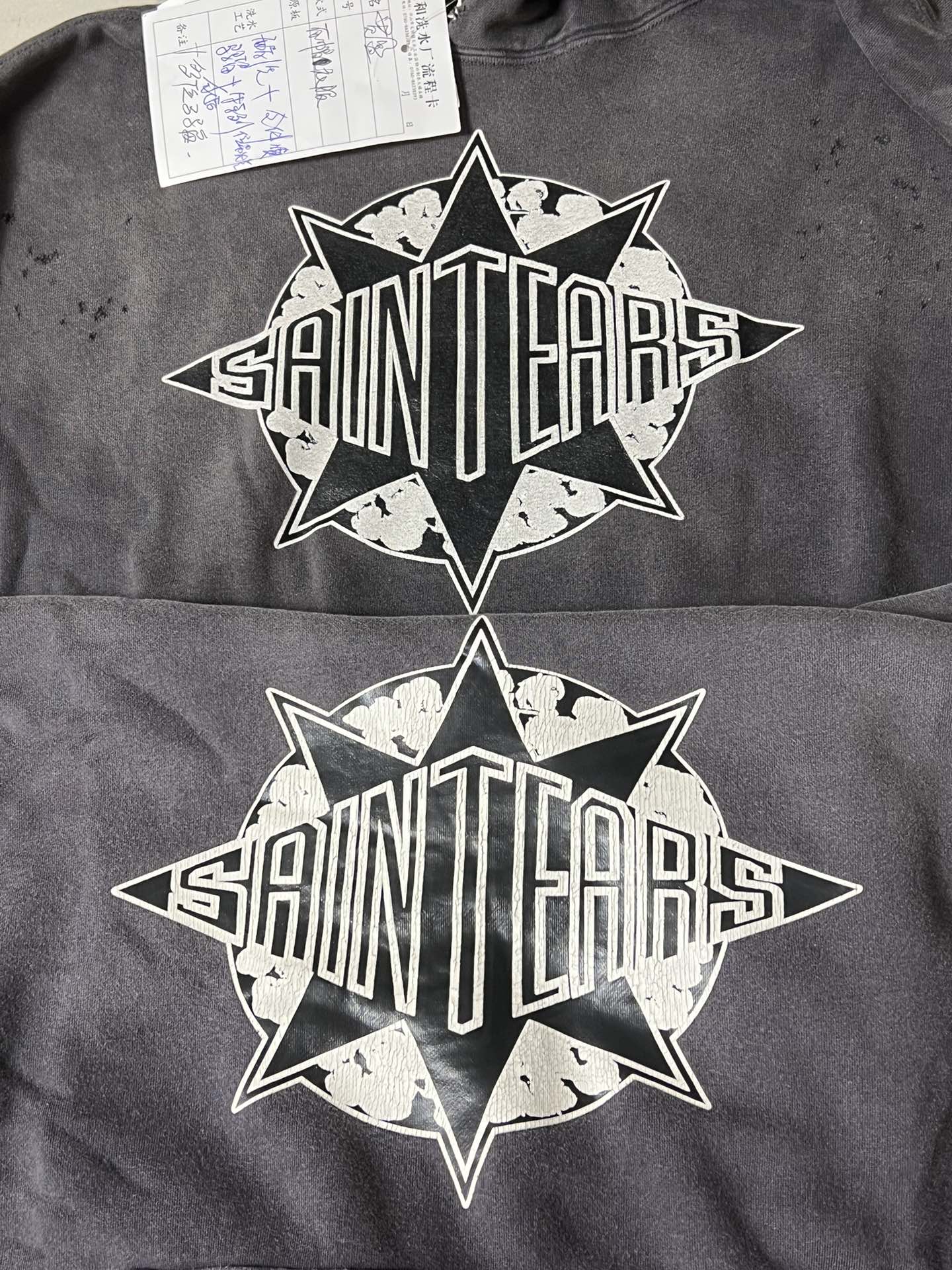 SAINT Mxxxxxx 24FW x Denim Tears DT_Hoodie "Black" (SM-YS1-0000-C46）