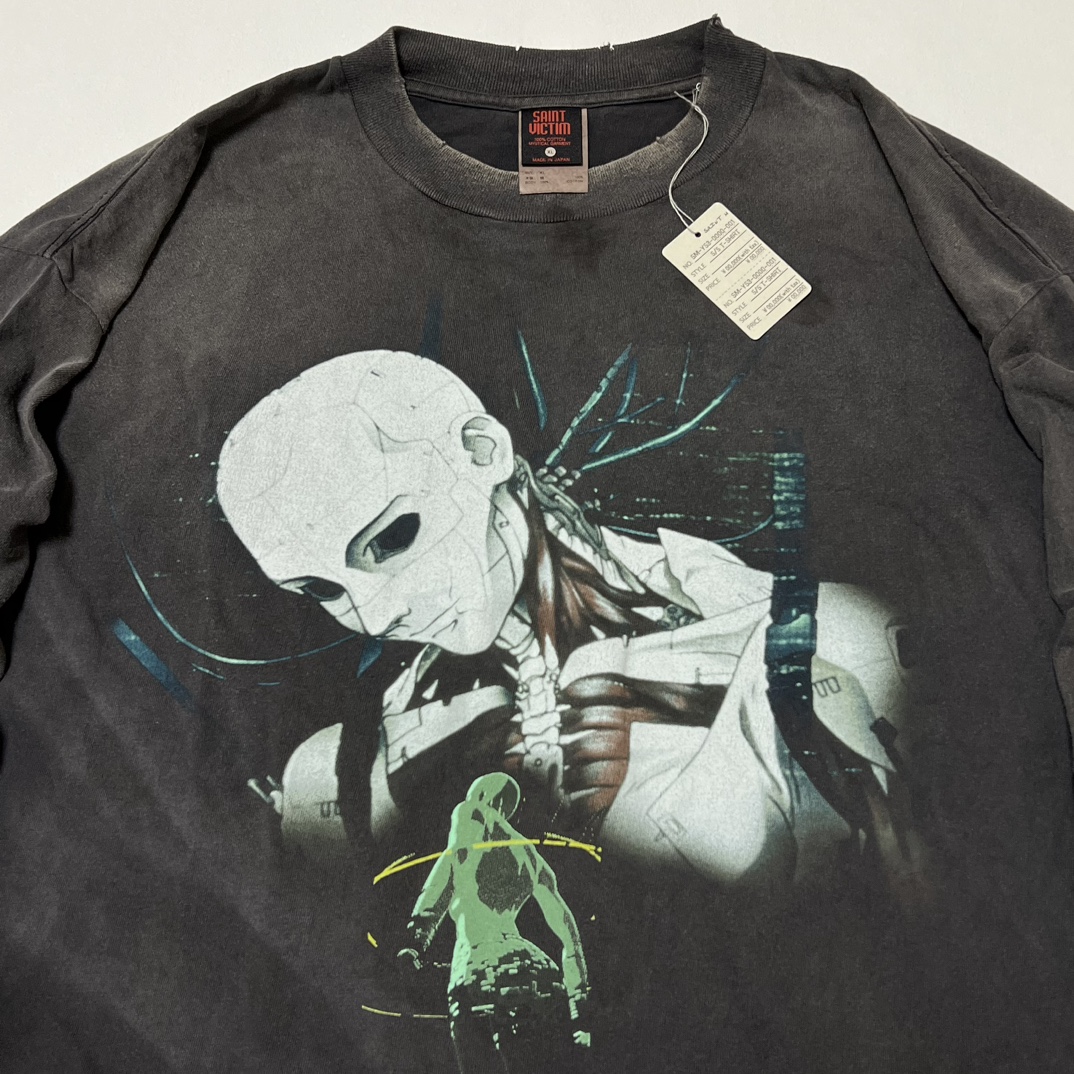 SAINT Mxxxxxx X 攻殻機動隊 LS TEE ILYA GITS (SM-YS1-0000-C33）