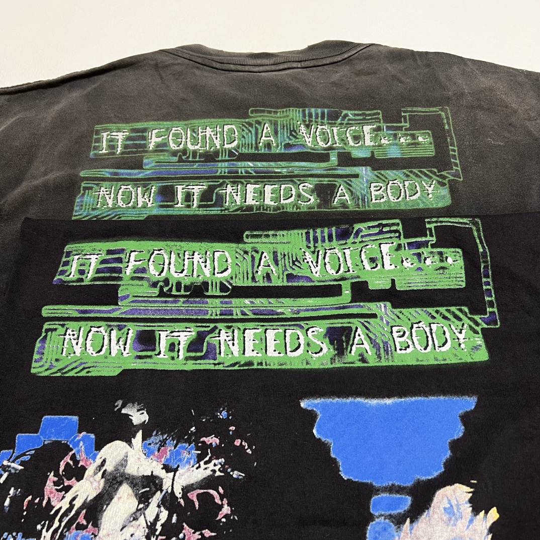 SAINT Mxxxxxx X 攻殻機動隊 LS TEE ILYA GITS (SM-YS1-0000-C34）