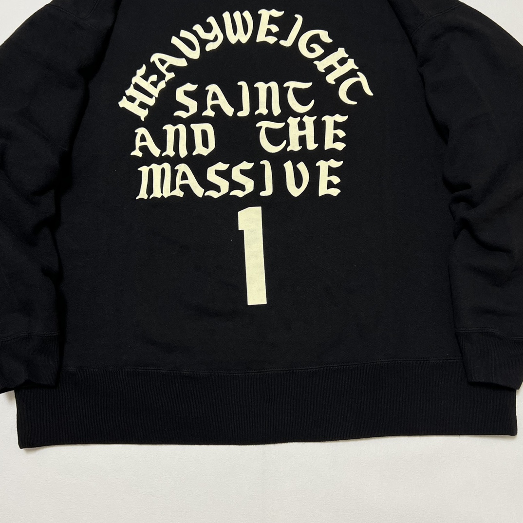 SAINT Mxxxxxx  Logo crew neck sweatshirt (SM-YS1-0000-028）
