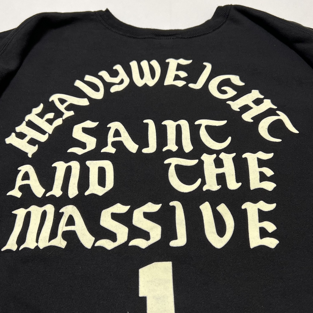 SAINT Mxxxxxx  Logo crew neck sweatshirt (SM-YS1-0000-028）