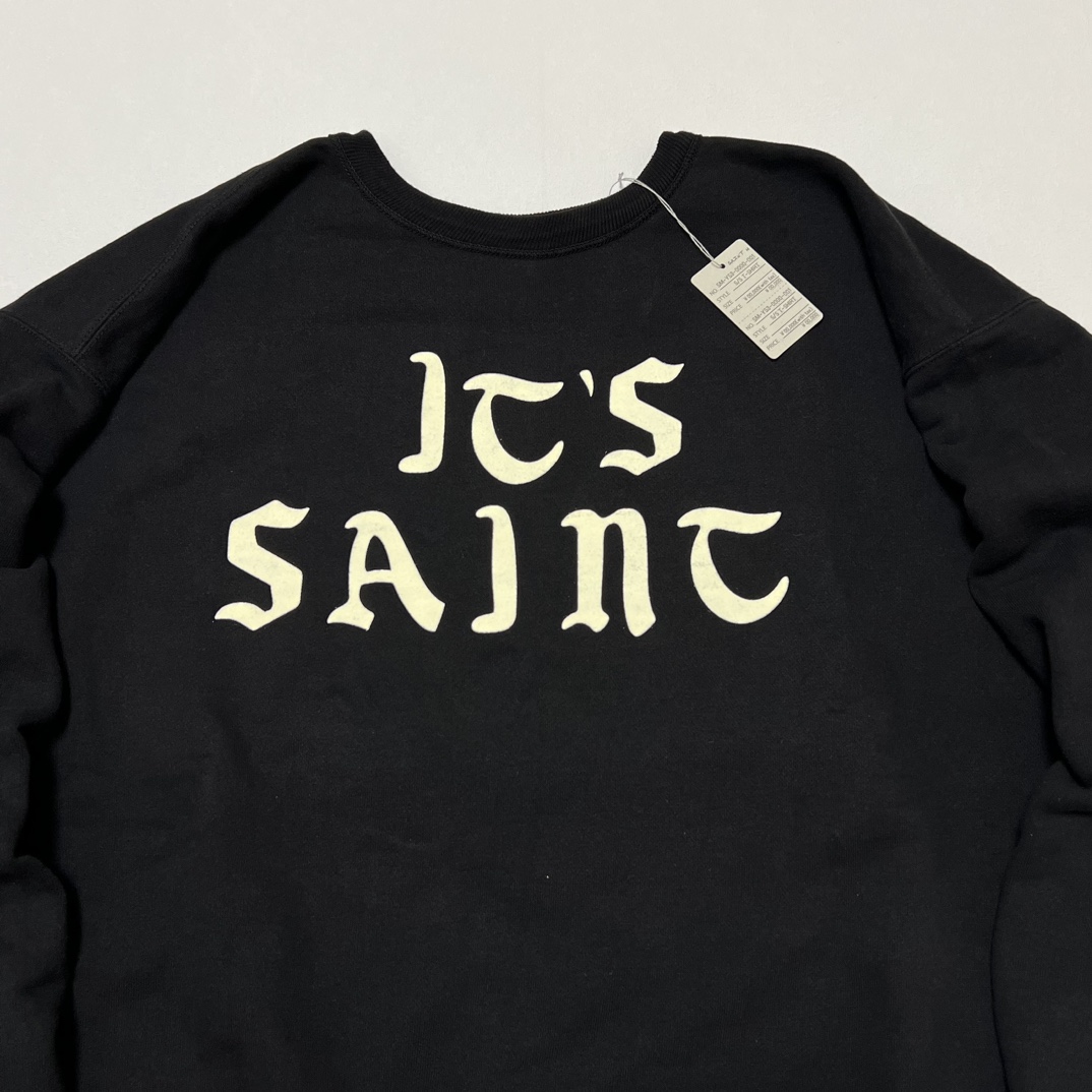 SAINT Mxxxxxx  Logo crew neck sweatshirt (SM-YS1-0000-028）
